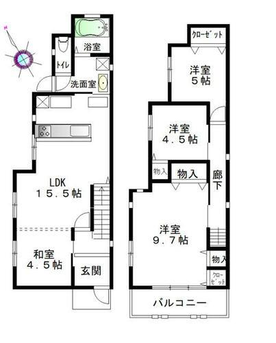 京都市右京区谷口円成寺町の中古一戸建て