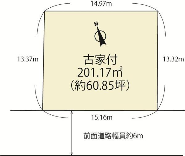 大津市北大路３丁目の売土地