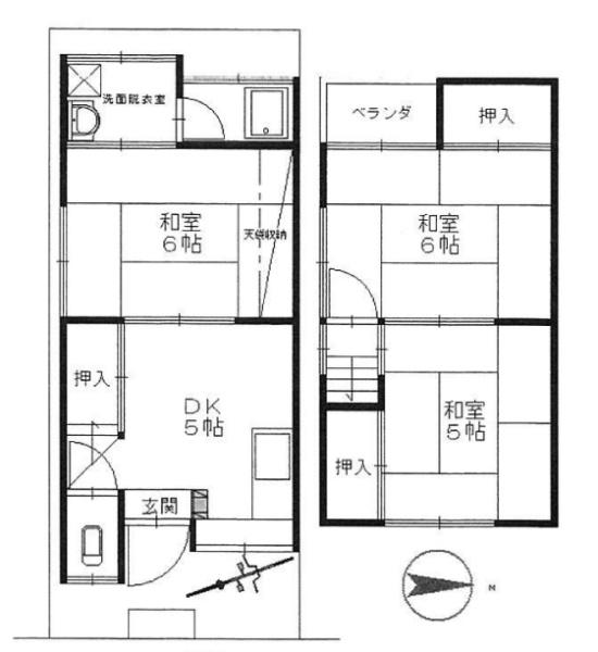 京都市左京区一乗寺里ノ西町の中古一戸建