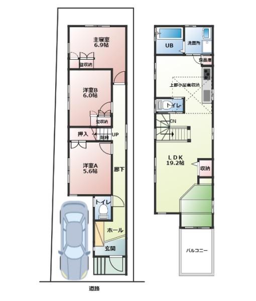 大津市長等２丁目の中古一戸建