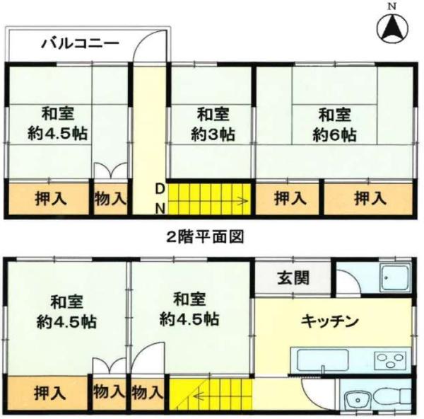 京都市伏見区竹田狩賀町の中古一戸建