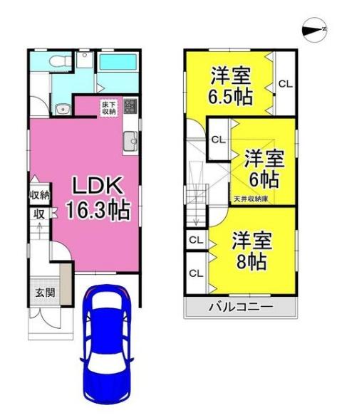 京都市南区東九条北松ノ木町の中古一戸建