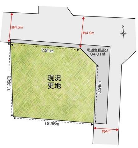 京都市西京区川島権田町の売土地