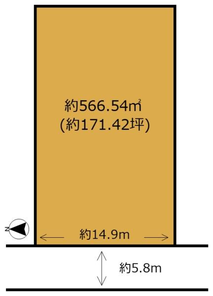 京都市左京区岩倉南平岡町の売土地