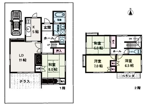 京都市伏見区久我東町の中古一戸建
