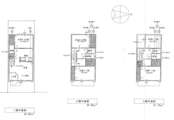 京都市中京区西ノ京永本町の中古一戸建