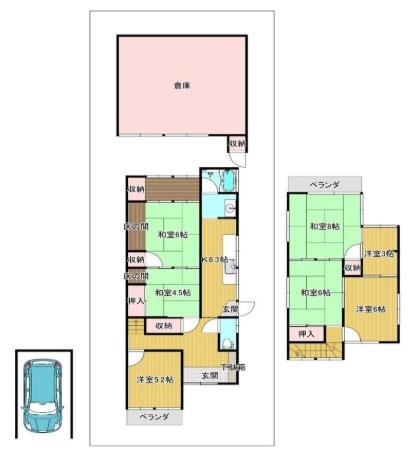 京都市北区紫野西泉堂町の中古一戸建て