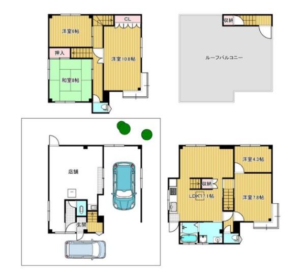 大津市国分１丁目の中古一戸建て