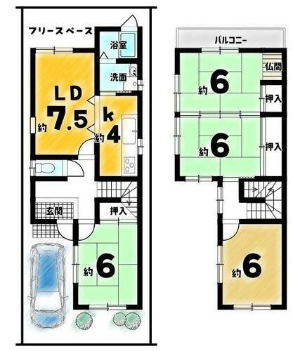 京都市伏見区淀際目町の中古一戸建て