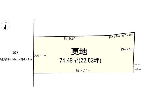 京都市北区紫野下築山町の土地