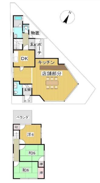 京都市右京区常盤神田町の中古一戸建て