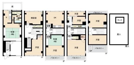 京都市下京区松原通油小路西入橘町の中古一戸建て