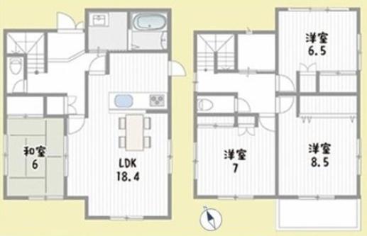 大津市池の里の中古一戸建て