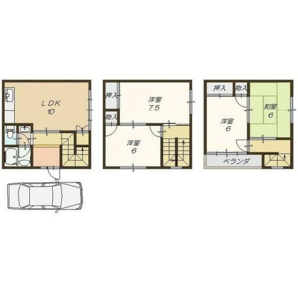 大津市石場の中古一戸建て