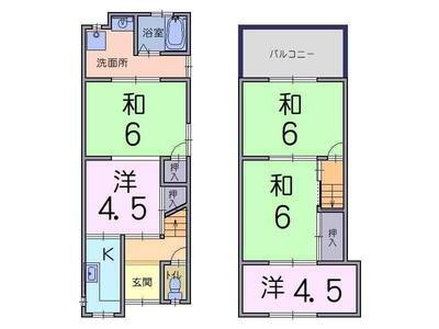 京都市伏見区横大路下三栖山殿の中古一戸建