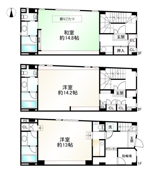 京都市東山区新門前通大和大路東入２丁目中之町の中古一戸建