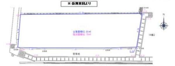 京都市山科区北花山大林町の土地