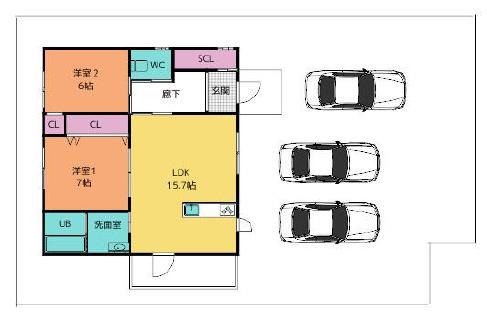 京都市南区上鳥羽鍋ケ淵町の中古一戸建て