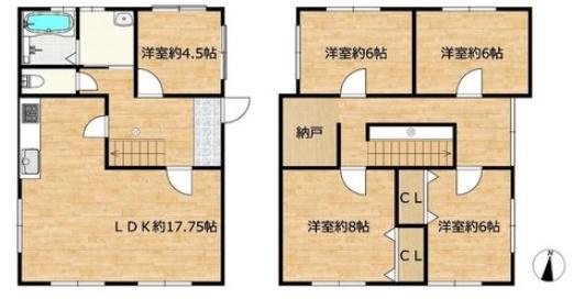 大津市稲津３丁目の中古一戸建て