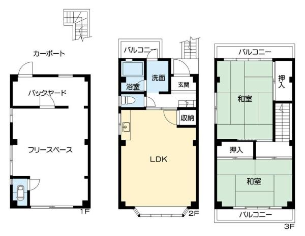 京都市西京区桂西滝川町の中古一戸建
