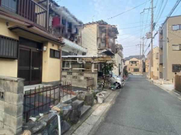 京都市山科区竹鼻扇町の土地
