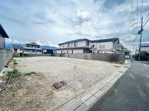 京都市山科区北花山中道町の土地