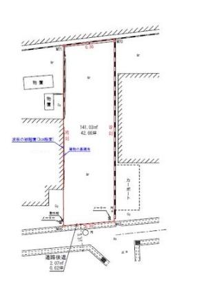 京都市山科区厨子奥尾上町の土地