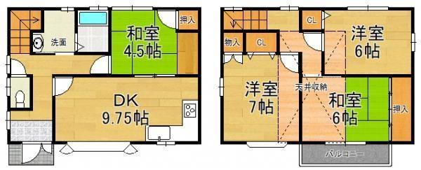 京都市西京区大枝東長町の中古一戸建