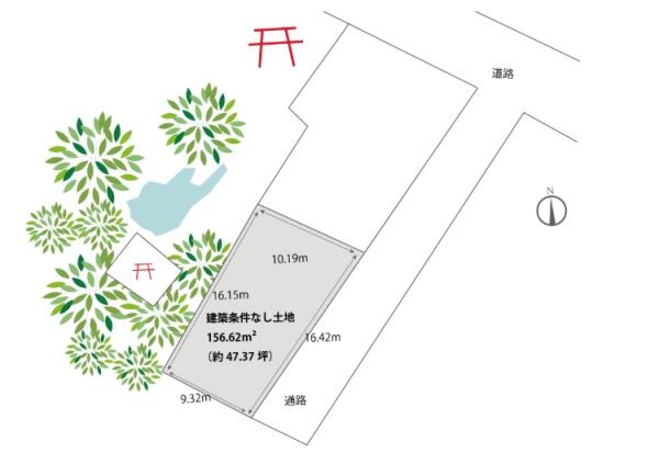 京都市北区衣笠赤阪町の土地