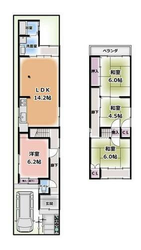 京都市北区鷹峯南鷹峯町の中古一戸建て