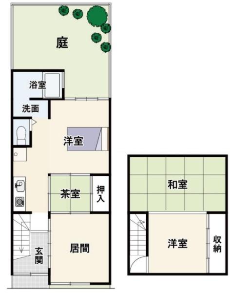 京都市下京区二人司町の中古一戸建て