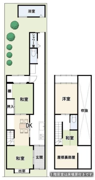 京都市上京区六軒町通一条上る若松町の中古一戸建