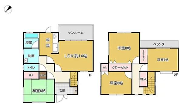大津市今堅田２丁目の中古一戸建て