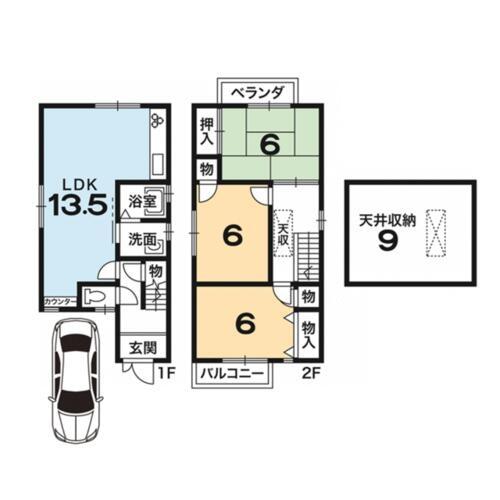 京都市南区上鳥羽八王神町の中古一戸建て