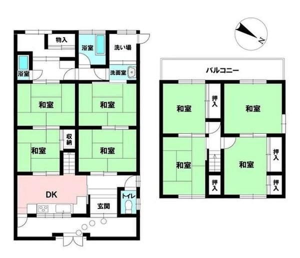 京都市西京区下津林前泓町の中古一戸建て