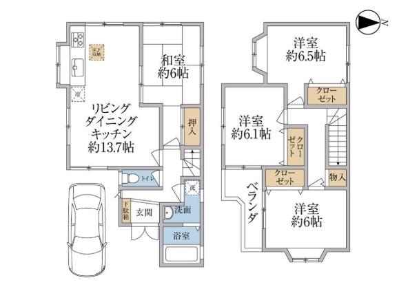 京都市西京区大枝沓掛町の中古一戸建