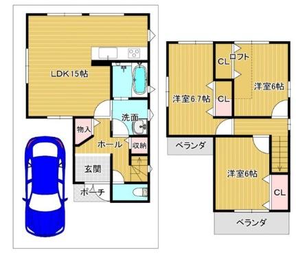 京都市西京区大枝沓掛町の中古一戸建て