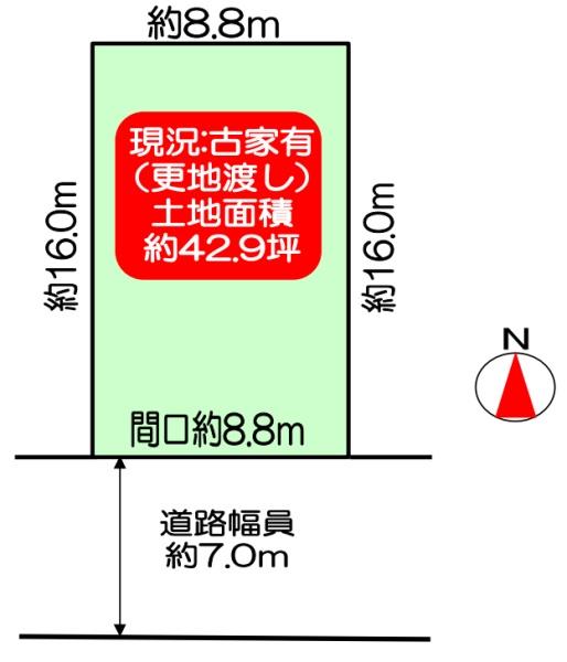 京都市西京区上桂森下町の土地