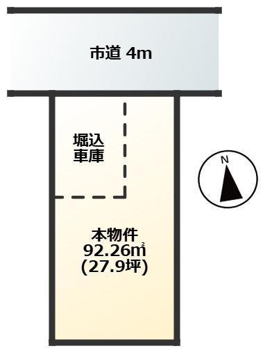 大津市湖城が丘の土地
