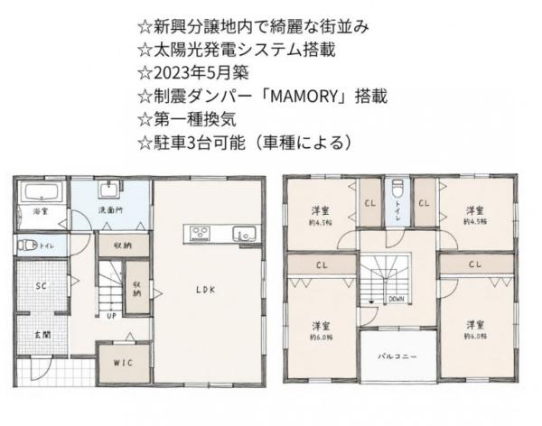 大津市大平２丁目の中古一戸建て