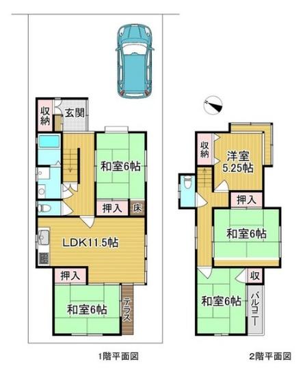 大津市雄琴５丁目の中古一戸建て