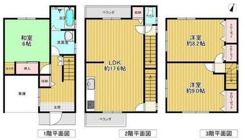 京都市伏見区久我森の宮町の中古一戸建て