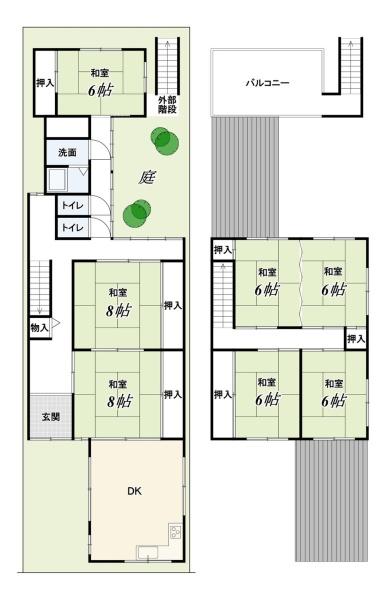 京都市伏見区深草越後屋敷町の中古一戸建て