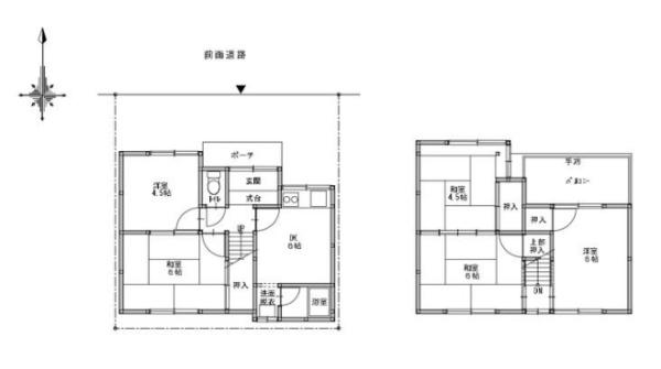 京都市山科区椥辻草海道町の中古一戸建て
