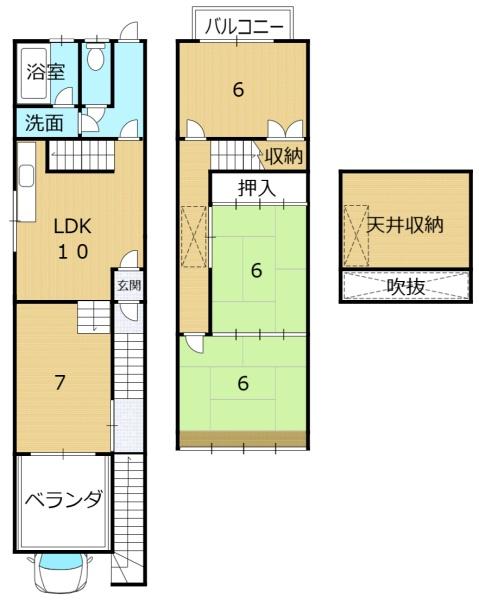 京都市北区大北山原谷乾町の中古一戸建