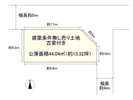 京都市右京区嵯峨天龍寺油掛町の土地