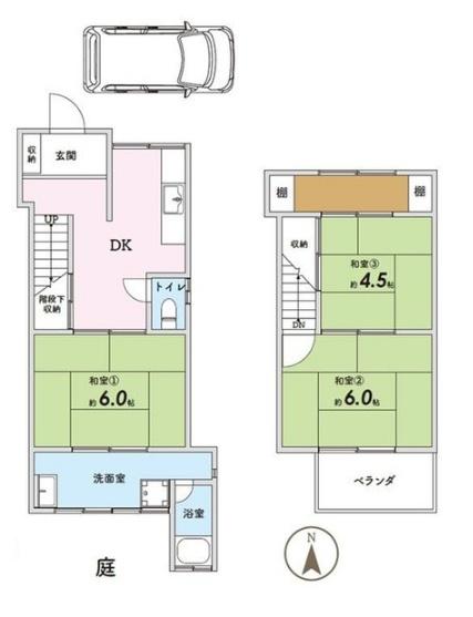京都市右京区太秦堀池町の中古一戸建て