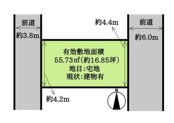 京都市右京区太秦青木ケ原町の売土地