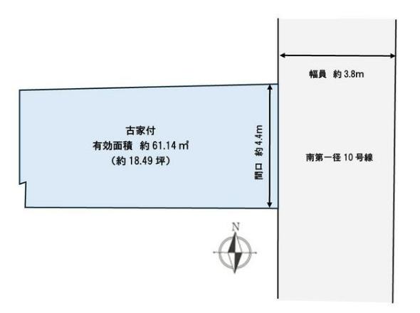 京都市南区八条内田町の売土地