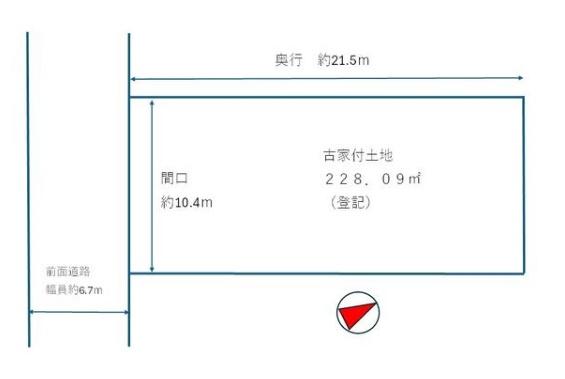 大津市松本２丁目の土地